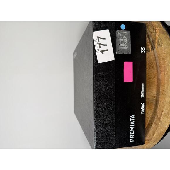 Premiata Sock Ankle Boots EU 35 US 5 Black Crystal Glitter Block Heel Womens NWB - Picture 8 of 11